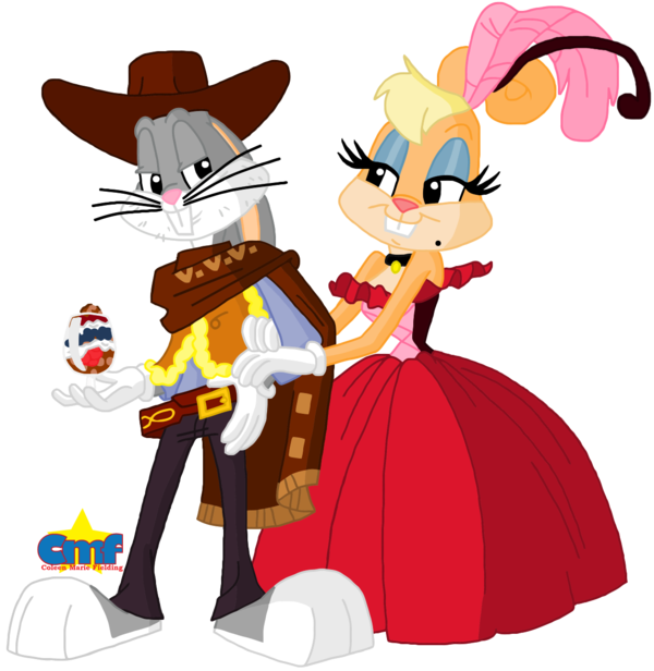 the_long_eared_drifter_and_his_gal_by_tiny_toons_fan-d6m0gh6